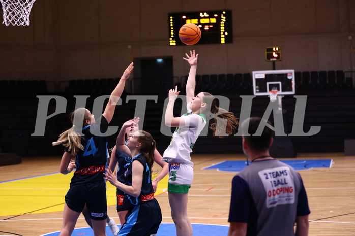 26.01.2025, Graz, Raiffeisen Sportpark, Basketball Damen Superliga 2024/25, Grunddurchgang, 12.Runde, UBI Graz vs. DBB WelsVienna Timberwolves