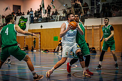 Basketball, Basketball Zweite Liga 2024/25, Grunddurchgang 16.Runde, UDW Alligators, KOS Celovec, Matej Drgon (12)