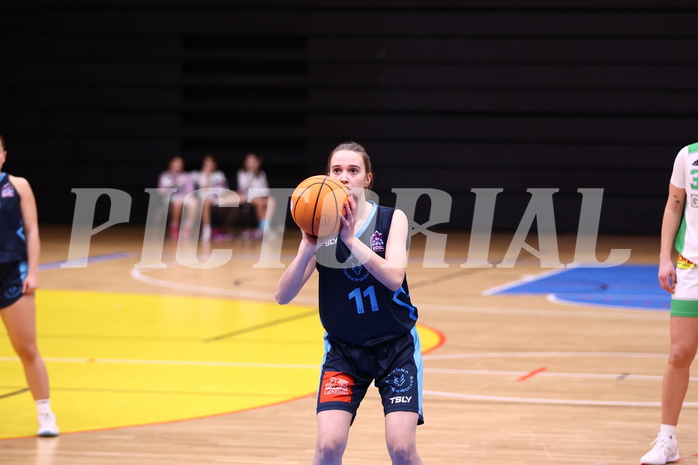 26.01.2025, Graz, Raiffeisen Sportpark, Basketball Damen Superliga 2024/25, Grunddurchgang, 12.Runde, UBI Graz vs. DBB WelsVienna Timberwolves
