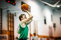 Basketball, Basketball Zweite Liga 2024/25, Grunddurchgang 16.Runde, UDW Alligators, KOS Celovec, Samuel Seher (4)