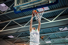 Basketball, Basketball Zweite Liga 2024/25, Grunddurchgang 16.Runde, UDW Alligators, KOS Celovec, Matej Drgon (12)