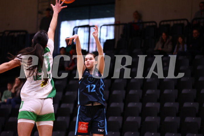 26.01.2025, Graz, Raiffeisen Sportpark, Basketball Damen Superliga 2024/25, Grunddurchgang, 12.Runde, UBI Graz vs. DBB WelsVienna Timberwolves
