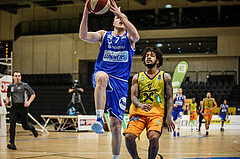 Basketball, Admiral Basketball Superliga 2019/20, Grunddurchgang 9.Runde, UBSC Graz, Oberwart Gunners, Sebastian Käferle (7)