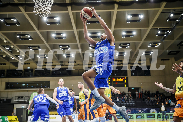 Basketball, Admiral Basketball Superliga 2019/20, Grunddurchgang 9.Runde, UBSC Graz, Oberwart Gunners, Lawrence Alexander (6)