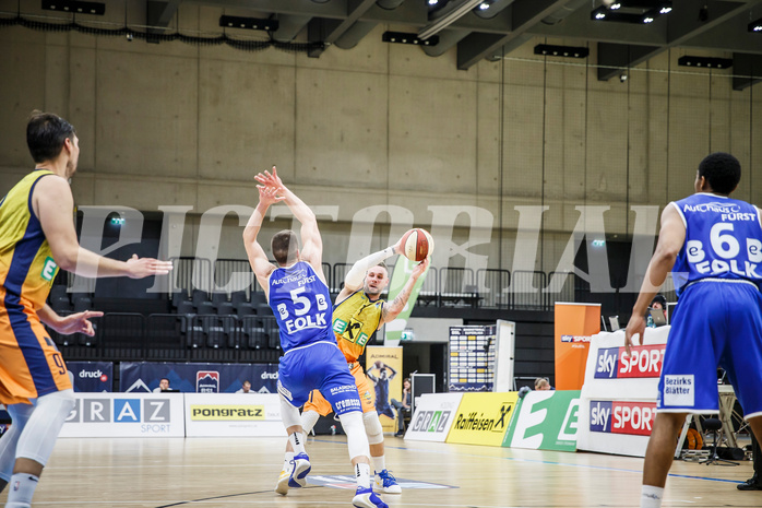 Basketball, Admiral Basketball Superliga 2019/20, Grunddurchgang 9.Runde, UBSC Graz, Oberwart Gunners, Marko Car (7)