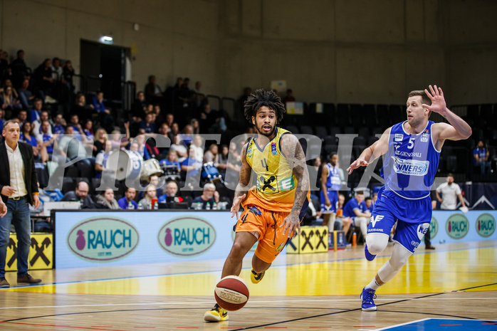 Basketball, Admiral Basketball Superliga 2019/20, Grunddurchgang 9.Runde, UBSC Graz, Oberwart Gunners, Anton Beard (4)
