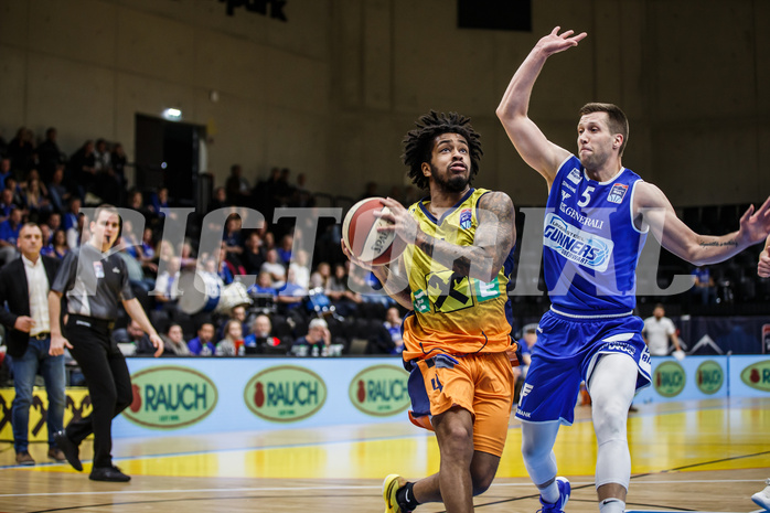 Basketball, Admiral Basketball Superliga 2019/20, Grunddurchgang 9.Runde, UBSC Graz, Oberwart Gunners, Anton Beard (4)