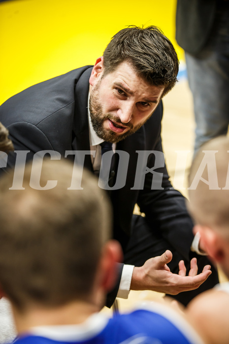 Basketball, Admiral Basketball Superliga 2019/20, Grunddurchgang 9.Runde, UBSC Graz, Oberwart Gunners, Horst Leitner (Coach)