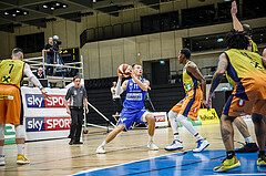 Basketball, Admiral Basketball Superliga 2019/20, Grunddurchgang 9.Runde, UBSC Graz, Oberwart Gunners, Saimon Sutt (11)
