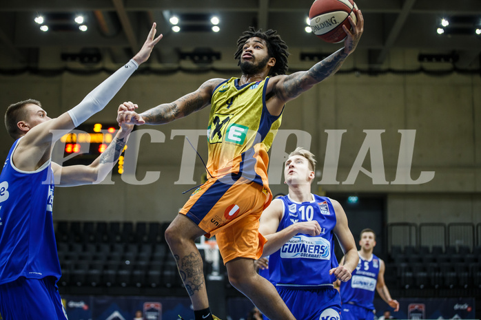 Basketball, Admiral Basketball Superliga 2019/20, Grunddurchgang 9.Runde, UBSC Graz, Oberwart Gunners, Anton Beard (4)