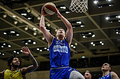Basketball, Admiral Basketball Superliga 2019/20, Grunddurchgang 9.Runde, UBSC Graz, Oberwart Gunners, Andrius Mikutis (5)