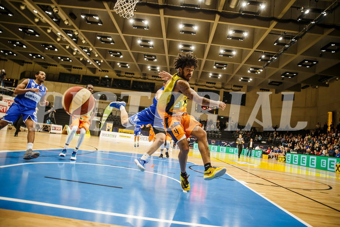 Basketball, Admiral Basketball Superliga 2019/20, Grunddurchgang 9.Runde, UBSC Graz, Oberwart Gunners, Anton Beard (4)