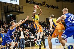 Basketball, Admiral Basketball Superliga 2019/20, Grunddurchgang 9.Runde, UBSC Graz, Oberwart Gunners, Derrik Jamerson (19)