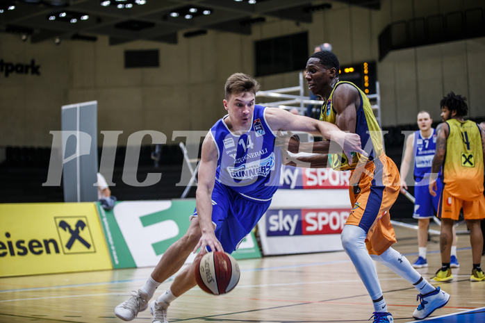Basketball, Admiral Basketball Superliga 2019/20, Grunddurchgang 9.Runde, UBSC Graz, Oberwart Gunners, Maximilian Schuecker (14)