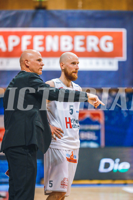 Basketball Basketball Superliga 2020/21, Grunddurchgang 9.Runde Kapfenberg Bulls vs. D.C. Timberwolves
