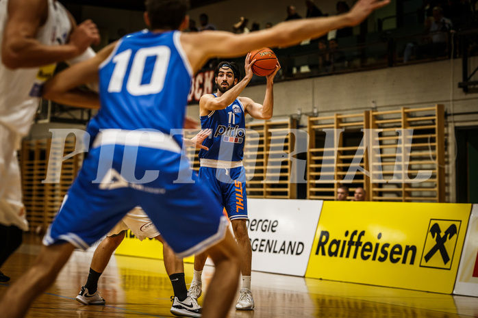 Basketball, Basketball Austria Cup 2021/22, 2. Vorrunde, Mattersburg Rocks, Kufstein Towers, Perez Jose Giraldez (11)