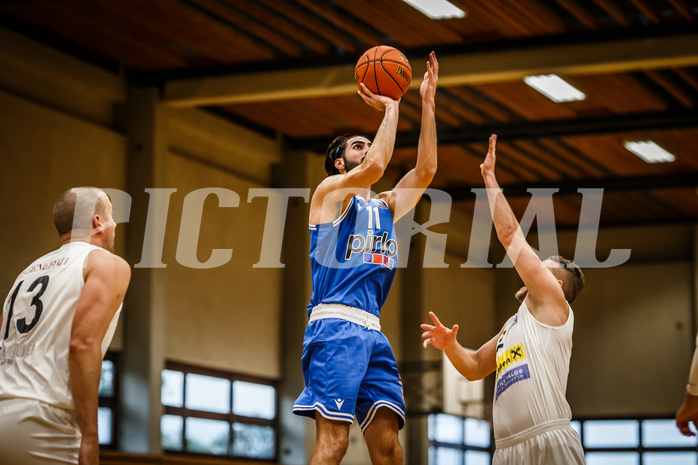 Basketball, Basketball Austria Cup 2021/22, 2. Vorrunde, Mattersburg Rocks, Kufstein Towers, Perez Jose Giraldez (11)