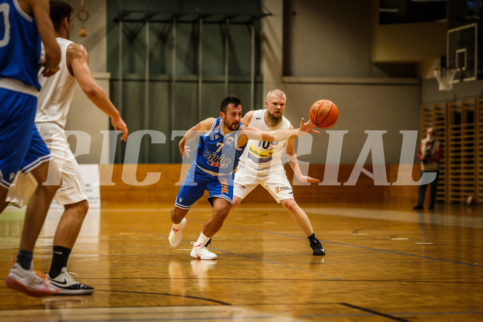 Basketball, Basketball Austria Cup 2021/22, 2. Vorrunde, Mattersburg Rocks, Kufstein Towers, Paul Rodriguez (7)
