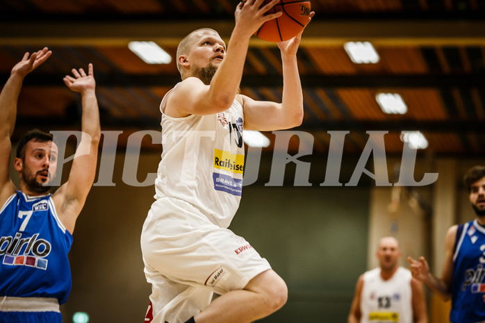 Basketball, Basketball Austria Cup 2021/22, 2. Vorrunde, Mattersburg Rocks, Kufstein Towers, Claudio VANCURA (10)
