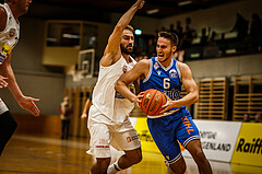 Basketball, Basketball Austria Cup 2021/22, 2. Vorrunde, Mattersburg Rocks, Kufstein Towers, Luka Bozak (6)