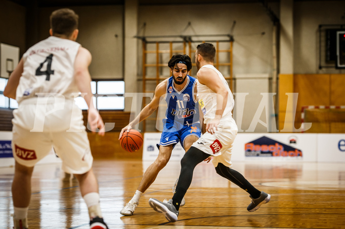 Basketball, Basketball Austria Cup 2021/22, 2. Vorrunde, Mattersburg Rocks, Kufstein Towers, Perez Jose Giraldez (11)