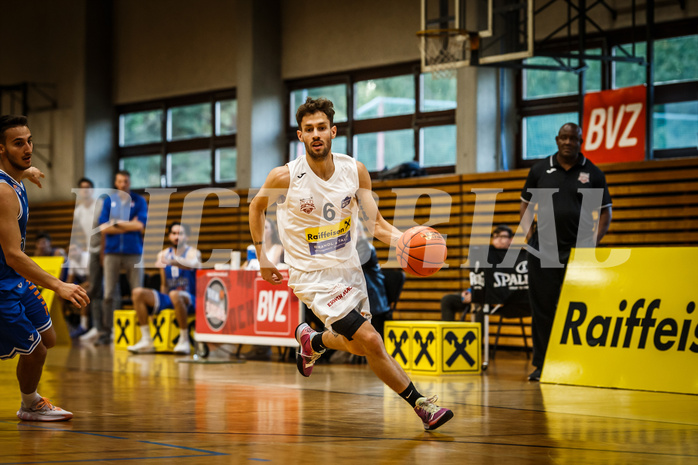 Basketball, Basketball Austria Cup 2021/22, 2. Vorrunde, Mattersburg Rocks, Kufstein Towers, Jan NICOLI (6)