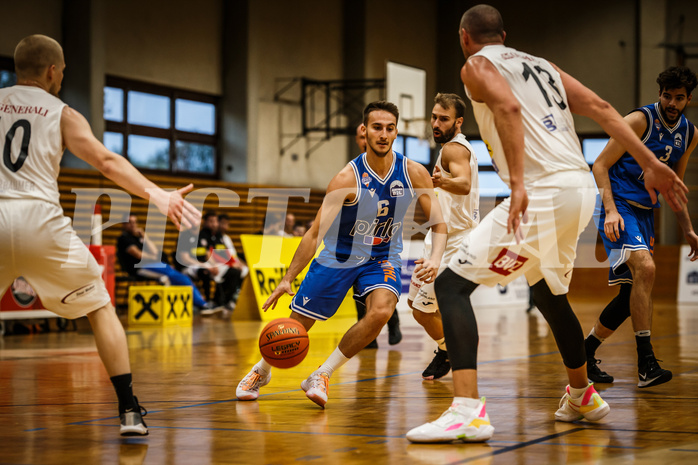 Basketball, Basketball Austria Cup 2021/22, 2. Vorrunde, Mattersburg Rocks, Kufstein Towers, Luka Bozak (6)