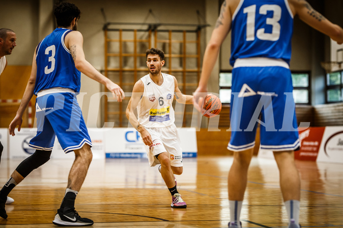 Basketball, Basketball Austria Cup 2021/22, 2. Vorrunde, Mattersburg Rocks, Kufstein Towers, Jan NICOLI (6)