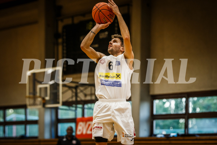Basketball, Basketball Austria Cup 2021/22, 2. Vorrunde, Mattersburg Rocks, Kufstein Towers, Jan NICOLI (6)