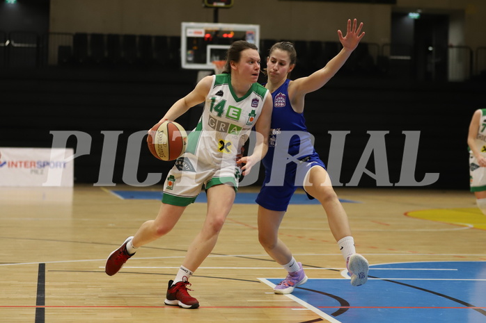 13.03.2022, Basketball Damen Superliga 2021/22, Grunddurchgang 9.Runde,  
UBI Holding Graz vs. Vienna D.C. Timberwolves,  