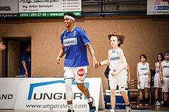 Basketball, bet-at-home Basketball Superliga 2021/22, Platzierungsrunde Spiel 1, Oberwart Gunners, Gmunden Swans, Rob Howard (5)