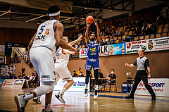 Basketball, bet-at-home Basketball Superliga 2021/22, Platzierungsrunde Spiel 1, Oberwart Gunners, Gmunden Swans, #g8#