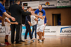 Basketball, bet-at-home Basketball Superliga 2021/22, Platzierungsrunde Spiel 1, Oberwart Gunners, Gmunden Swans, #Sebastian Käferle (7)