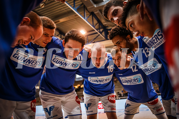 Basketball, bet-at-home Basketball Superliga 2021/22, Platzierungsrunde Spiel 1, Oberwart Gunners, Gmunden Swans, Oberwart Gunners