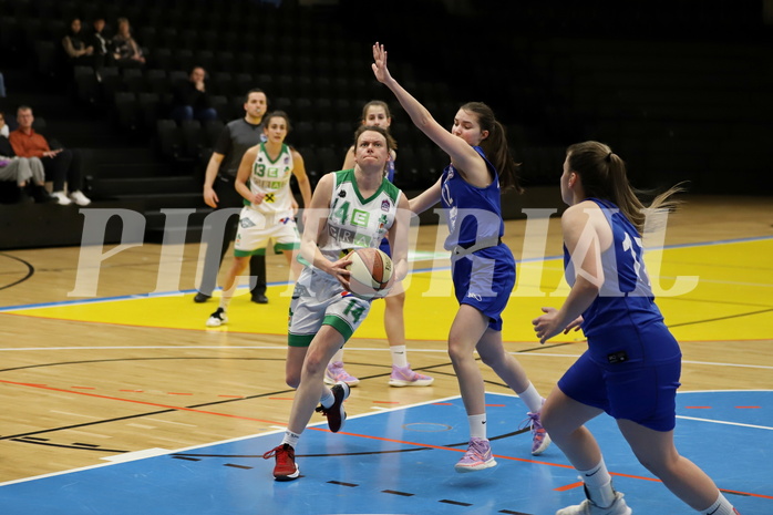13.03.2022, Basketball Damen Superliga 2021/22, Grunddurchgang 9.Runde,  
UBI Holding Graz vs. Vienna D.C. Timberwolves,  