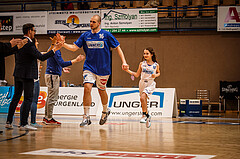 Basketball, bet-at-home Basketball Superliga 2021/22, Platzierungsrunde Spiel 1, Oberwart Gunners, Gmunden Swans, Renato Poljak (16)