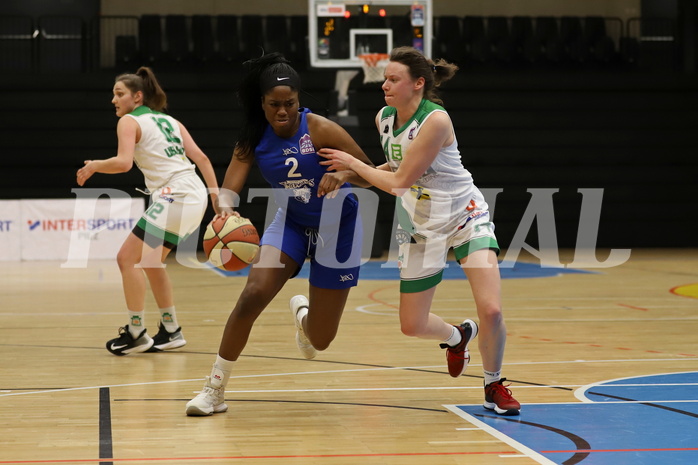 13.03.2022, Basketball Damen Superliga 2021/22, Grunddurchgang 9.Runde,  
UBI Holding Graz vs. Vienna D.C. Timberwolves,  