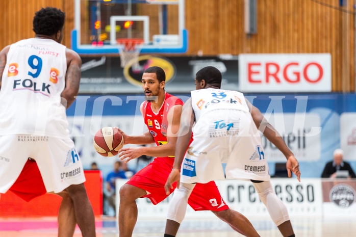 Basketball, ABL 2016/17, Grunddurchgang 21.Runde, Oberwart Gunners, WBC Wels, Lorenzo O'Neal (9), Christopher McNealy (8)