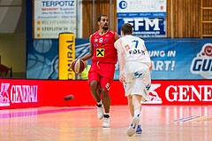 Basketball, ABL 2016/17, Grunddurchgang 21.Runde, Oberwart Gunners, WBC Wels, Lorenzo O'Neal (9), Sebastian Käferle (7)
