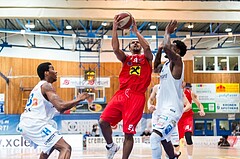 Basketball, ABL 2016/17, Grunddurchgang 21.Runde, Oberwart Gunners, WBC Wels, Lorenzo O'Neal (9), Jamari Traylor (9), Andell Cumberbatch (13)