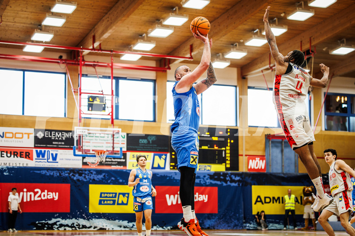 Basketball, win2day Basketball Superliga 2023/24, Viertelfinale Spiel 1, Traiskirchen Lions, SKN St.Pölten, 