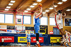 Basketball, win2day Basketball Superliga 2023/24, Viertelfinale Spiel 1, Traiskirchen Lions, SKN St.Pölten, 