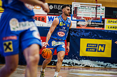 Basketball, win2day Basketball Superliga 2023/24, Viertelfinale Spiel 1, Traiskirchen Lions, SKN St.Pölten, Matej Kavas (40)