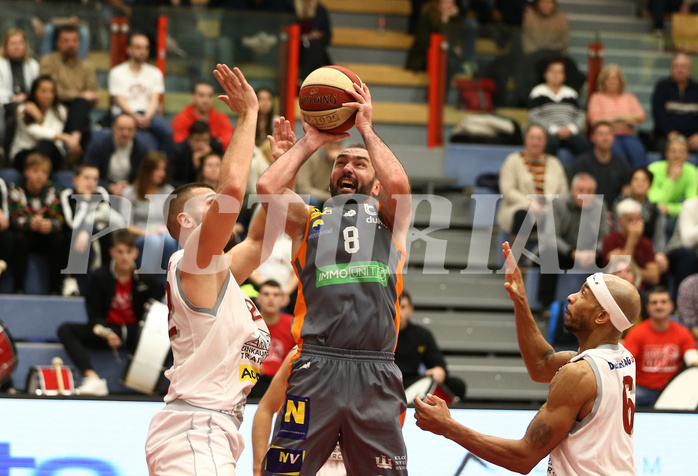 Basketball Basketball Superliga 2019/20, Grunddurchgang 10.Runde Traiskirchen Lions vs. Klosterneuburg Dukes