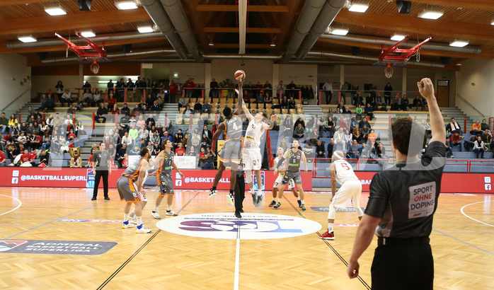 Basketball Basketball Superliga 2019/20, Grunddurchgang 10.Runde Traiskirchen Lions vs. Klosterneuburg Dukes


