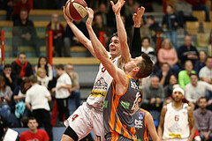 Basketball Basketball Superliga 2019/20, Grunddurchgang 10.Runde Traiskirchen Lions vs. Klosterneuburg Dukes


