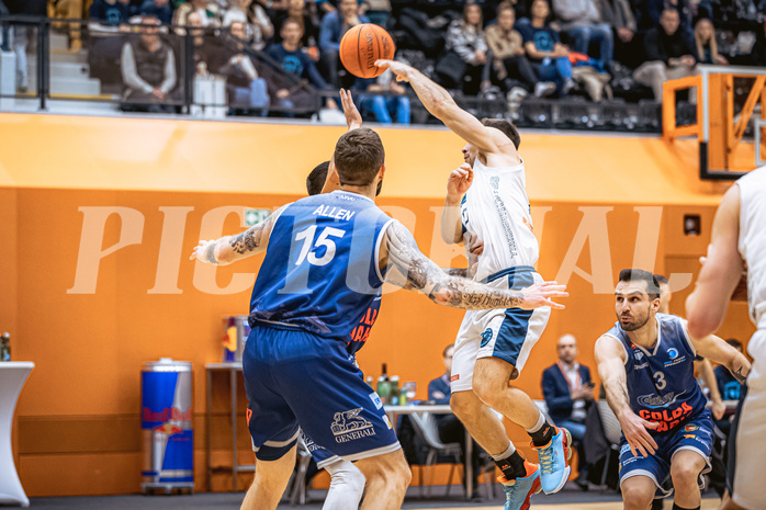 Basketball, Win2Day Superliga 2022/23, Grunddurchgang 10.Runde, Vienna Timberwolves, COLDAMARIS BBC Nord Dragonz, Jakob Szkutta (10)