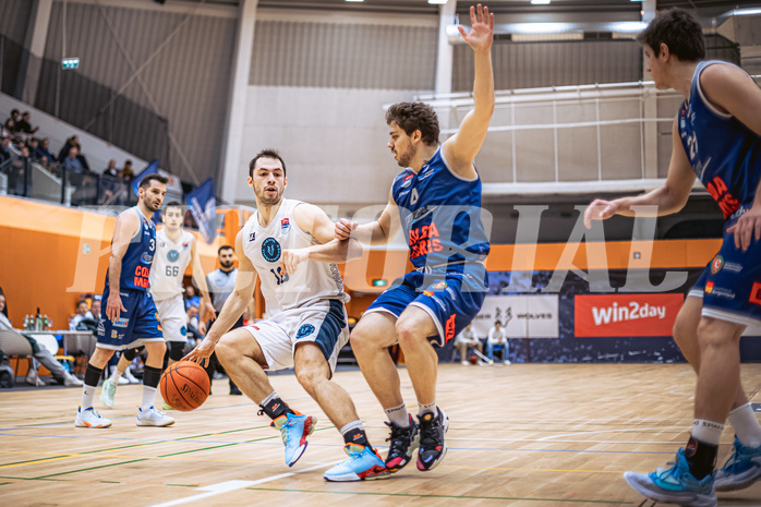Basketball, Win2Day Superliga 2022/23, Grunddurchgang 10.Runde, Vienna Timberwolves, COLDAMARIS BBC Nord Dragonz, Jakob Szkutta (10)