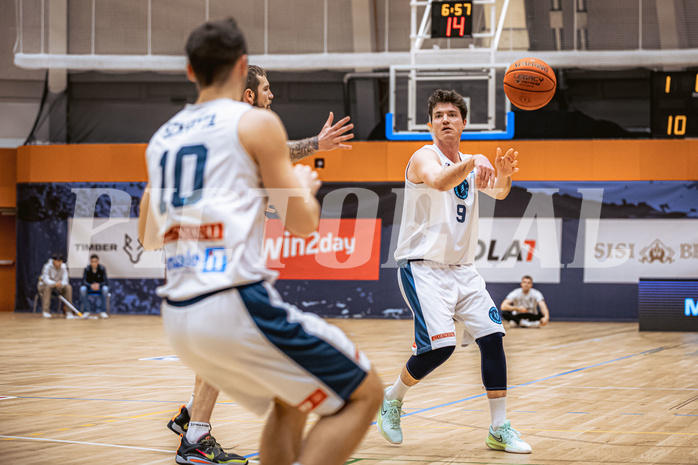 Basketball, Win2Day Superliga 2022/23, Grunddurchgang 10.Runde, Vienna Timberwolves, COLDAMARIS BBC Nord Dragonz, Philipp D’Angelo (9)