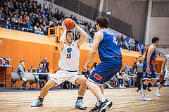 Basketball, Win2Day Superliga 2022/23, Grunddurchgang 10.Runde, Vienna Timberwolves, COLDAMARIS BBC Nord Dragonz, Jakob Szkutta (10)